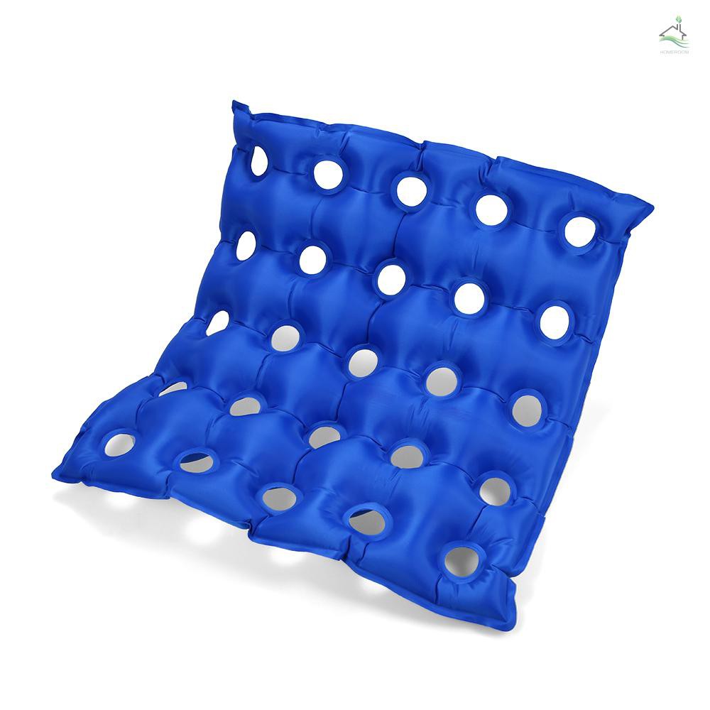 Portable 18 * 18 inches PVC Air Inflatable Seat Cushion Pressure Point