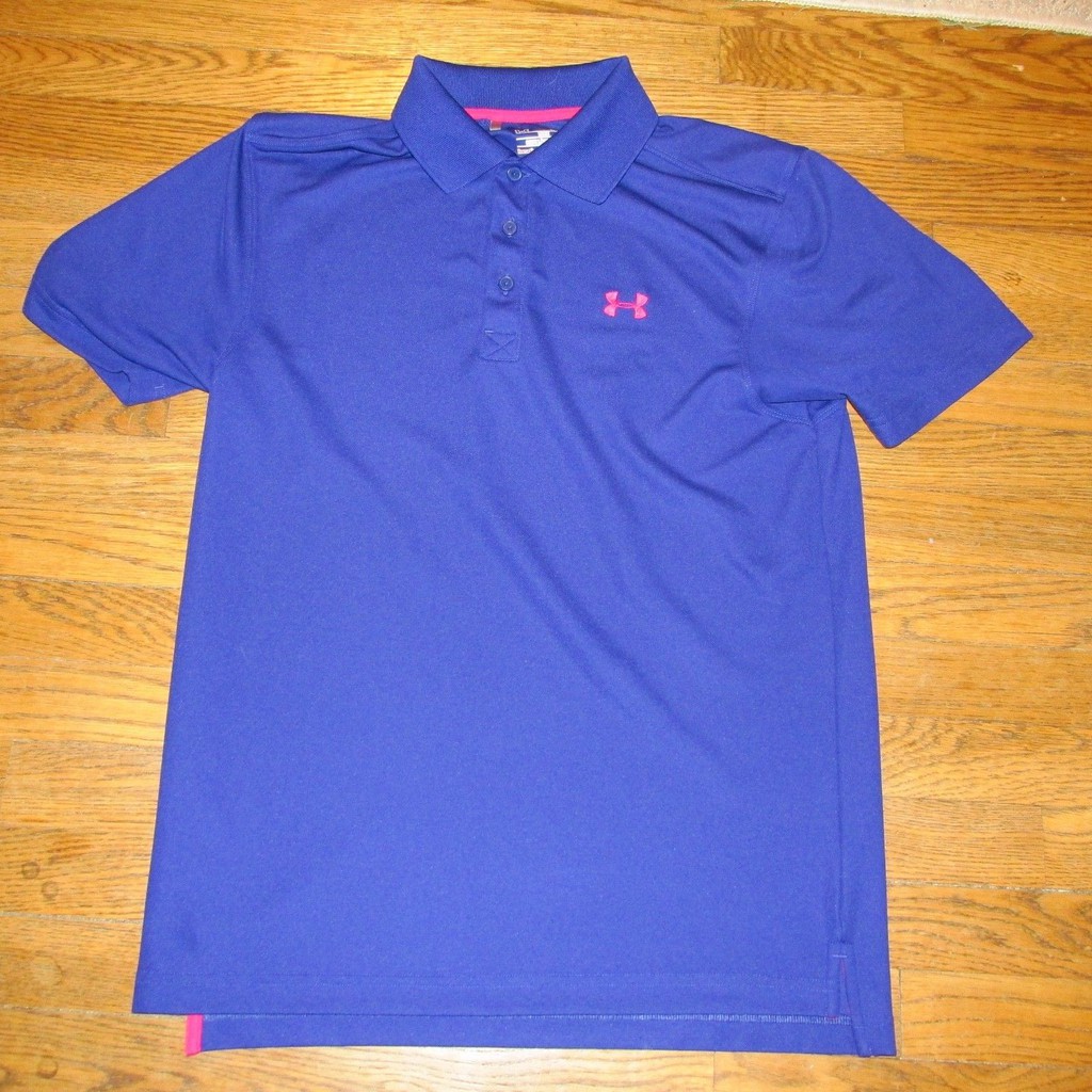 under armour fitted polo