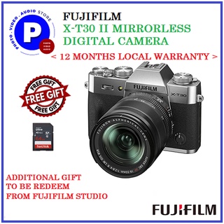 FUJIFILM X-T30 II MIRRORLESS DIGITAL CAMERA (FREE 64GB SD CARD ) (EXTRA FREE GIFT FROM FUJI SINGAPORE)