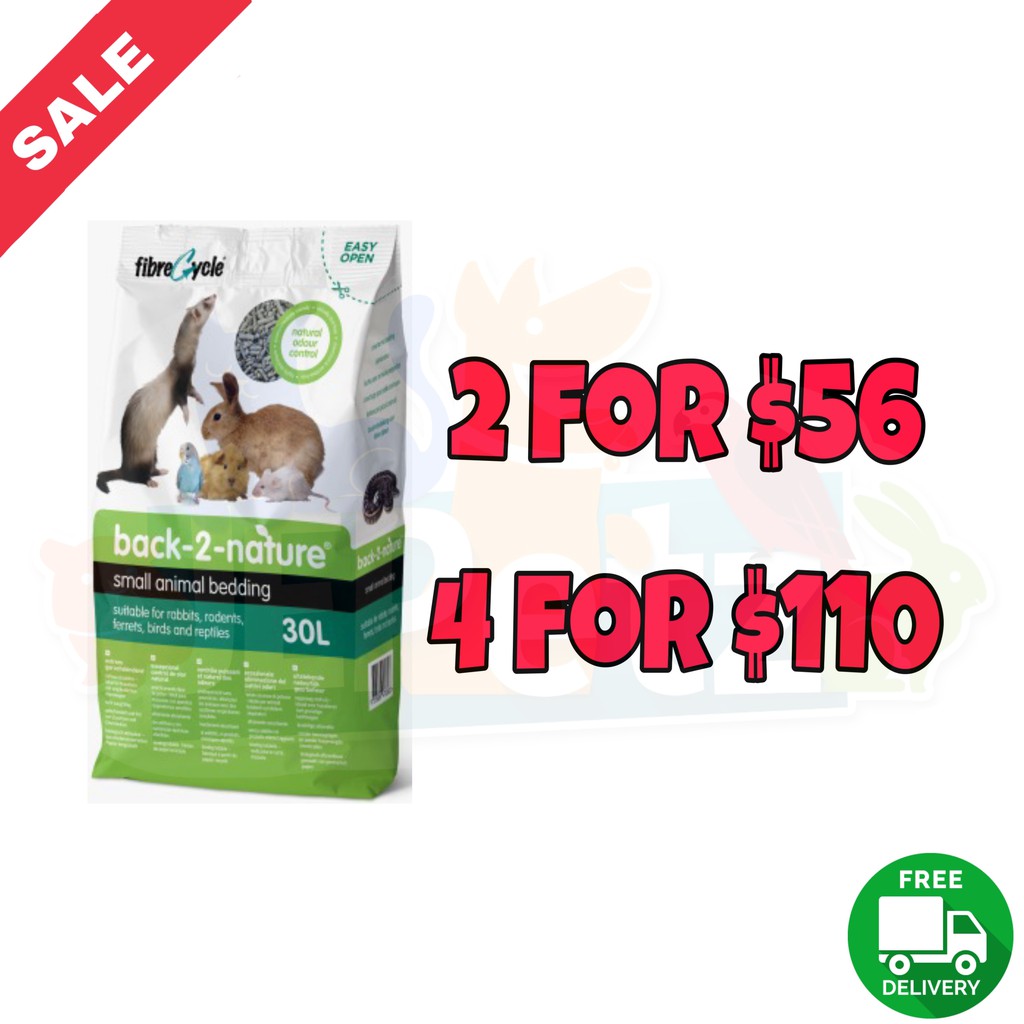 (Bundle Deal) Back-2-Nature Small Animal Bedding (30L) | Shopee Singapore