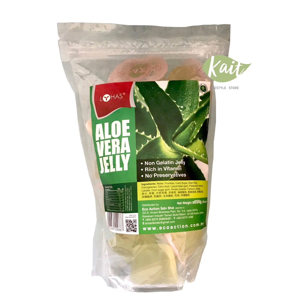 Lohas Aloe Vera Jelly 25pcs 650g Shopee Singapore