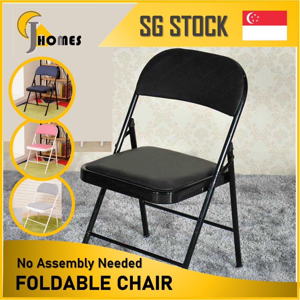 Foldable Chair Folding Chair Space Saving Study Dining Chair Home