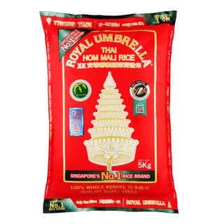 Royal Umbrella Thai Hom Mali Fragrant Rice (5kg)