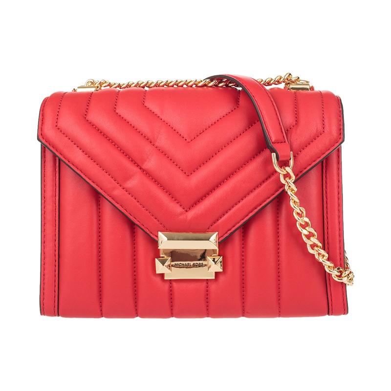 red mk purse