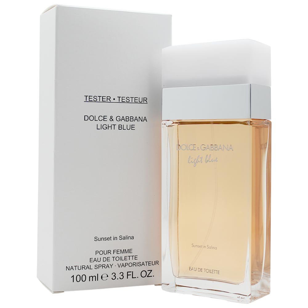 PERFUME DOLCE&GABBANA LIGHT BLUE SUNSET IN SALINA POUR FEMME EAU DE  TOILETTE 100ML TESTER | Shopee Singapore