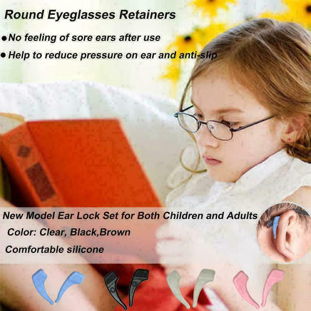 Image of Fashion Anti Slip Ear Hook Eyeglass Eyewear Accessories Myopia Eye Glasses Silicone Sports Fixed Grip Temple Tip Holder Spectacle Eyeglasses Leg Grip #7
