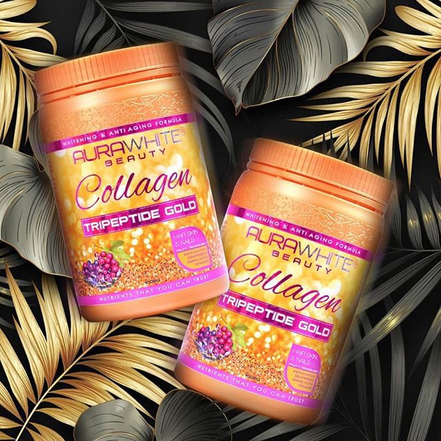 Aurawhite Beauty Collagen Tripeptide Gold Free Shaker Free Soap Shopee Singapore