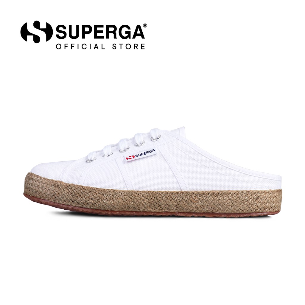 superga canvas mule sneakers