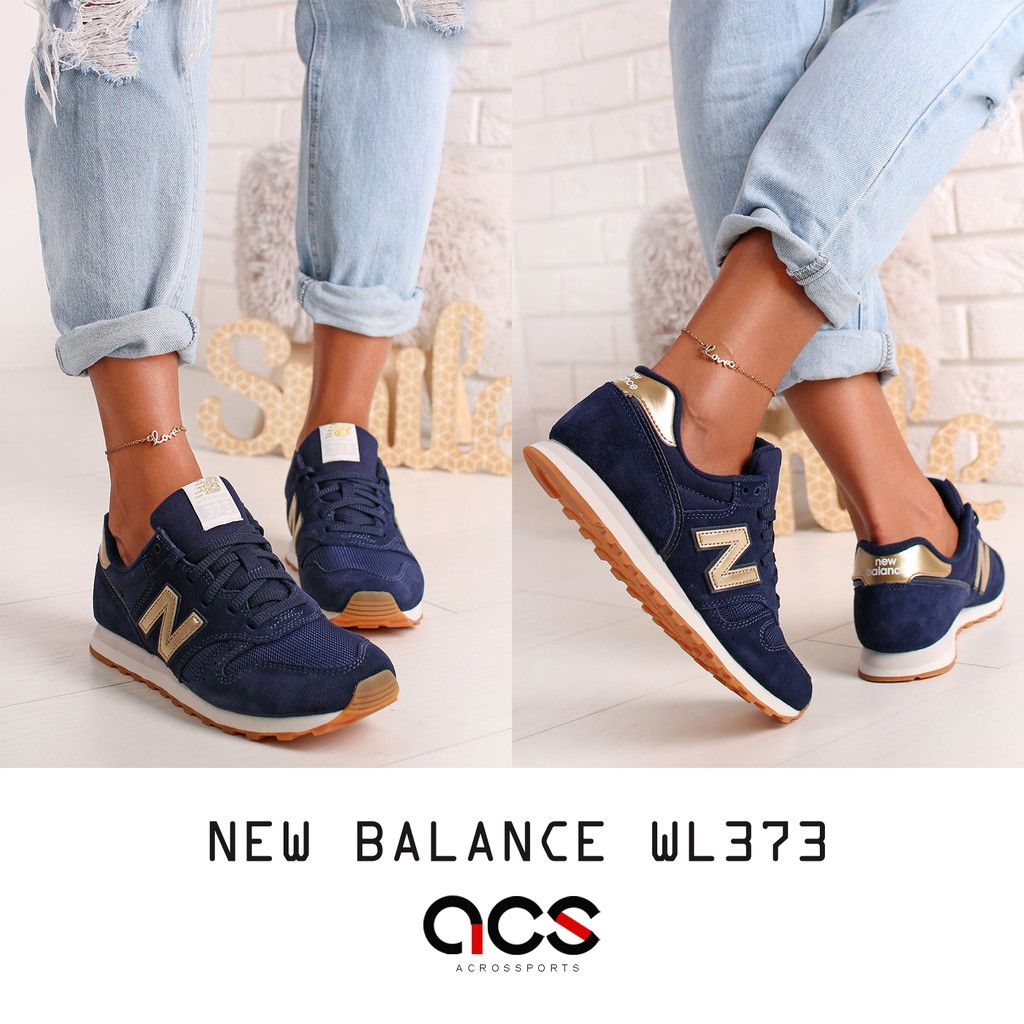 navy and gold new balance