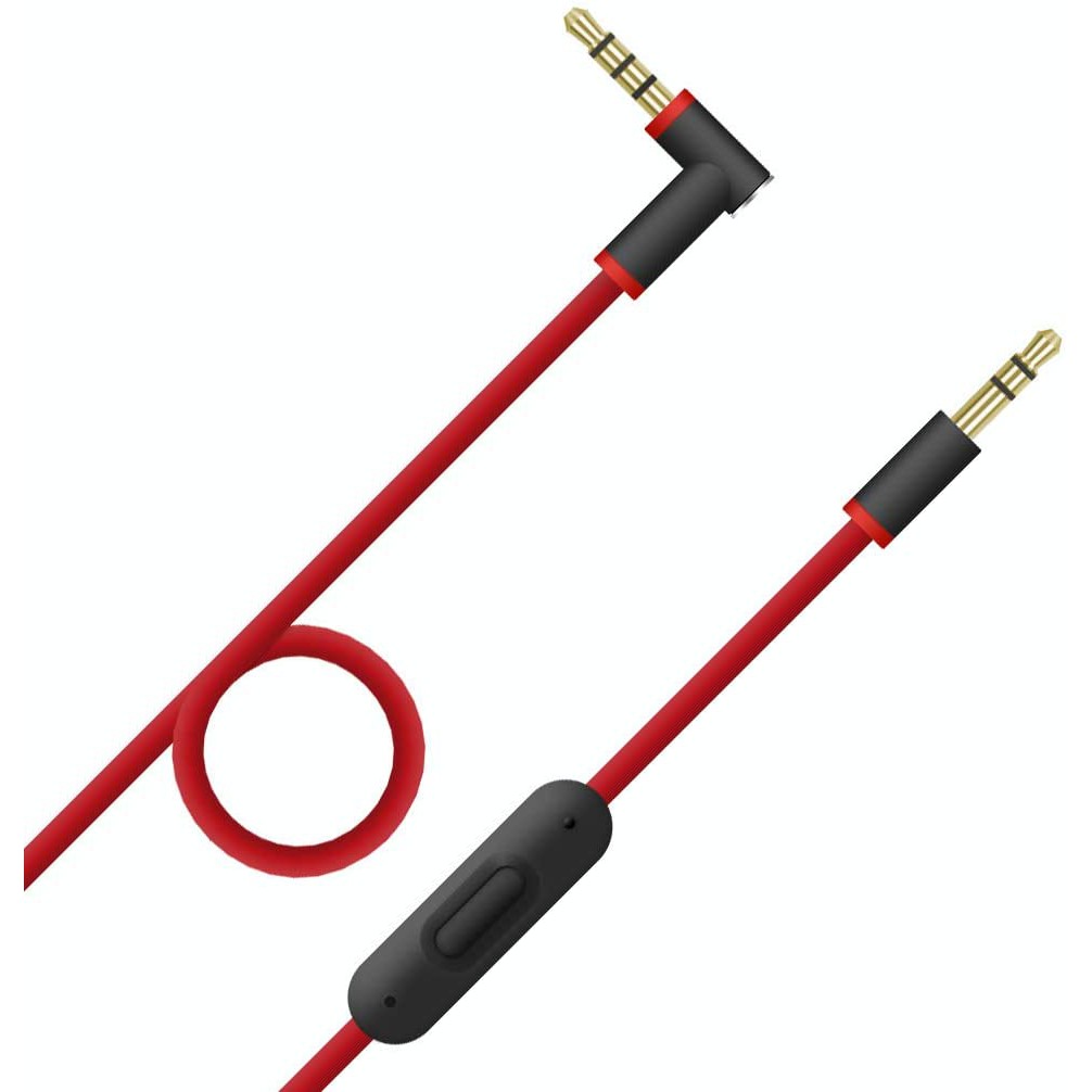 Beats Headphones Aux Cord Wire 3.5mm Replacement Audio Cable with in