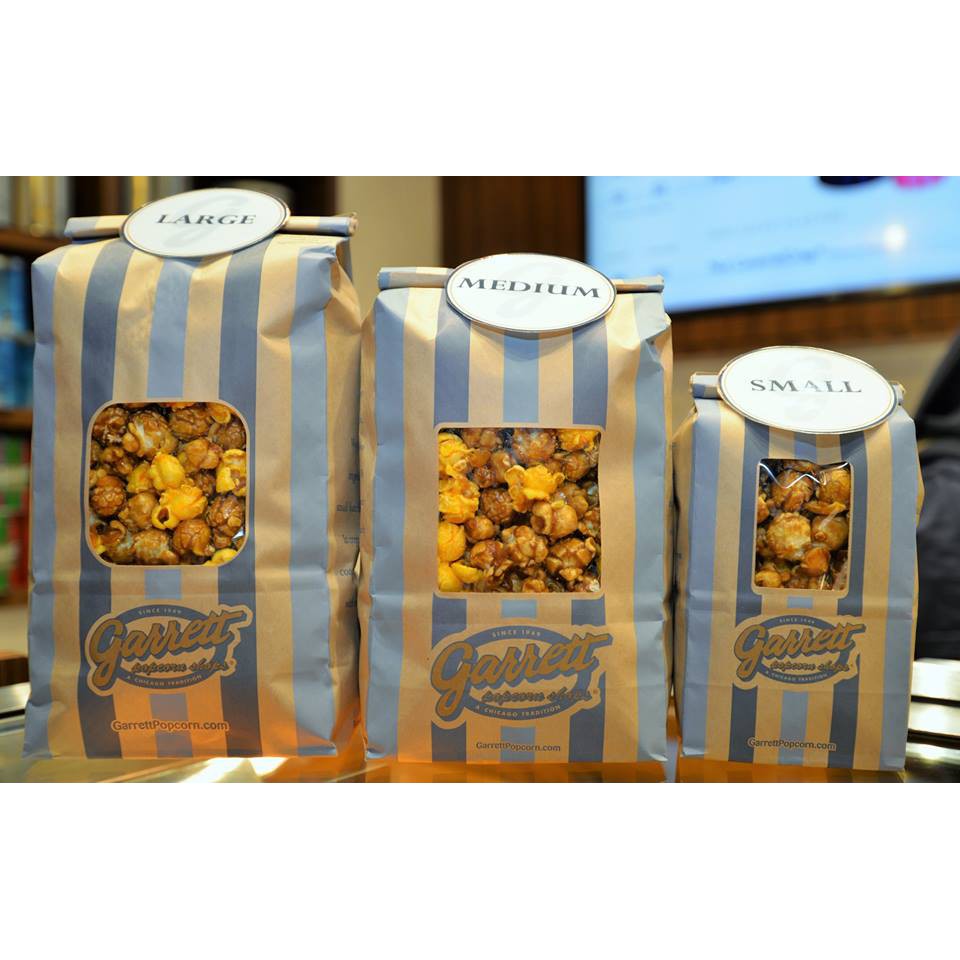 Garrett Popcorn Small Medium Large Gourmet Popcorn Made In Chicago 芝加哥爆米花 Shopee Singapore