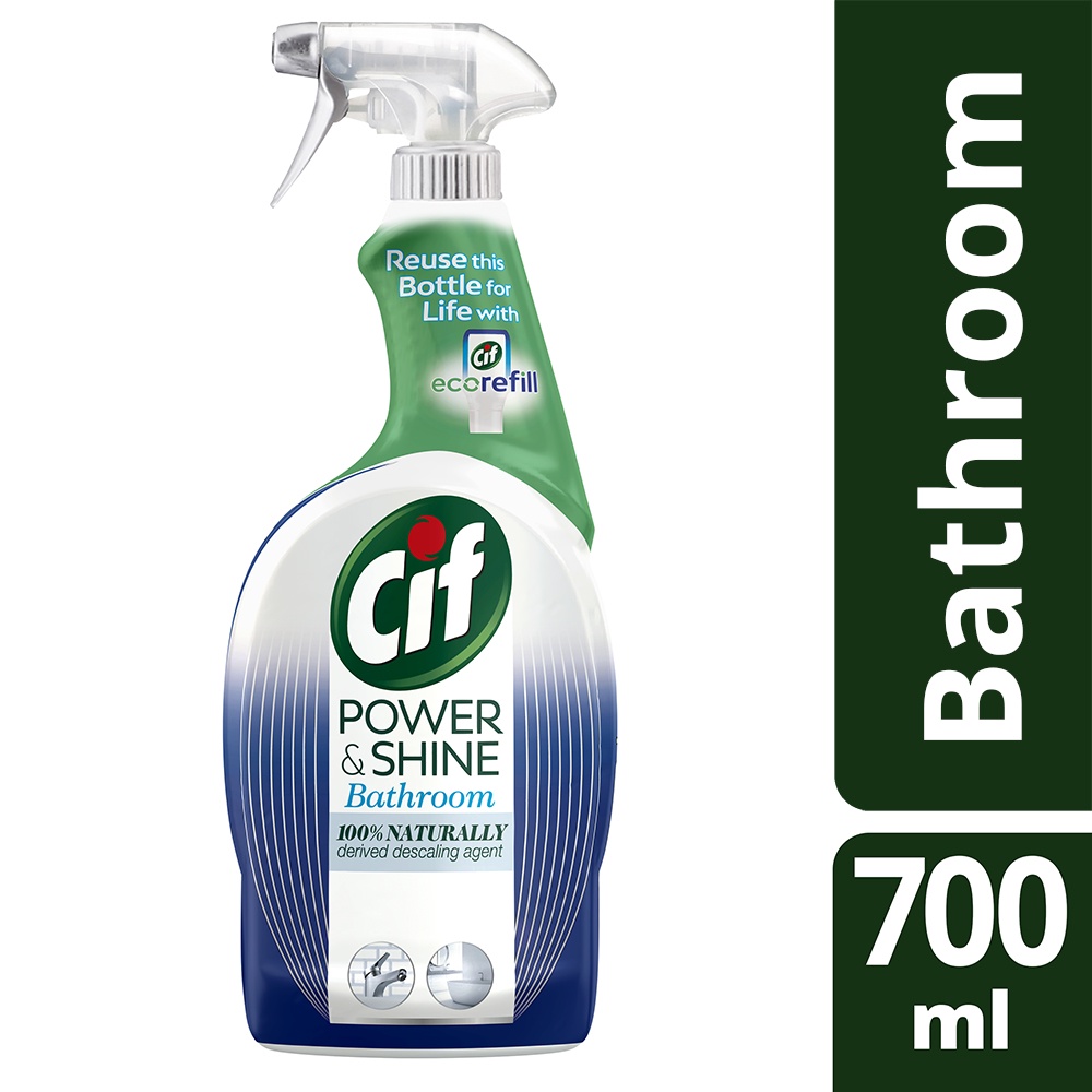 CIF Power And Shine Bathroom Spray 700ml | Shopee Singapore