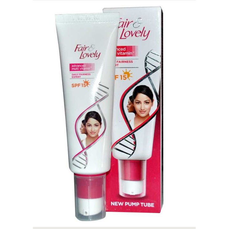 Fair Lovely Multi Vitamin Cream Pump Tube Spf 15 80g Shopee Singapore