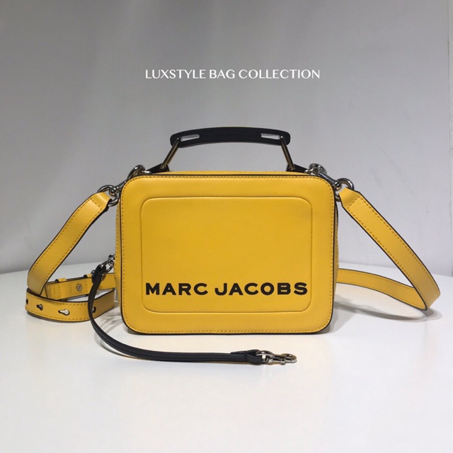 marc jacobs yellow box bag