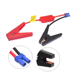 Upgraded Auto Jumper Cable EC5 Plastic Shell Plug with 10 AWG Silicone Wire Booster Cable Connector for Car Battery Connection Jumper Prevent Reverse Charge 