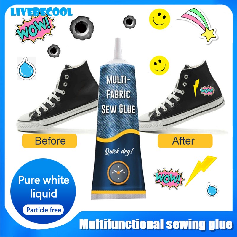 50ml Multifunctional Sew Glue Liquid Sewing Solution Kit Fast Tack Dry