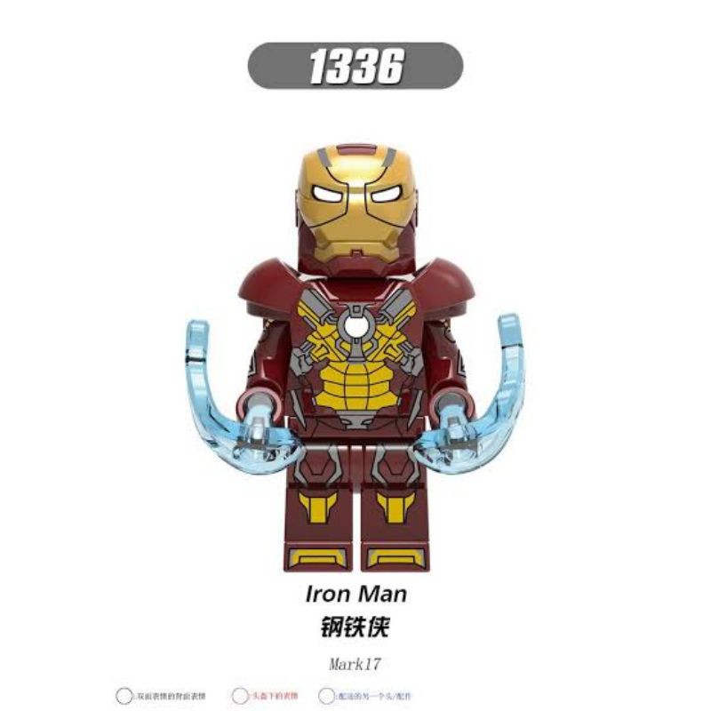 lego iron man mark 17