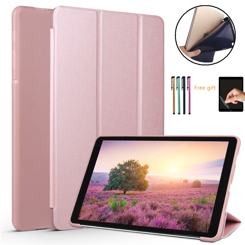 Smart Case for Samsung Galaxy Tab A 10.5 2018 Case T590 SM-T590 /T595 Awake Sleep Leather Soft Silicon Back Cover Funda