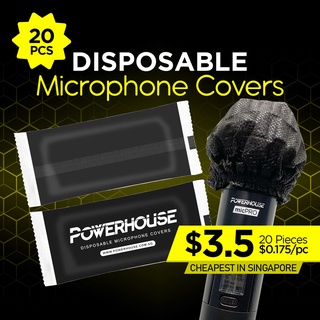 [SG] Microphone Cover For KTV System | Powerhouse Karaoke System Mic Cover (Disposable)