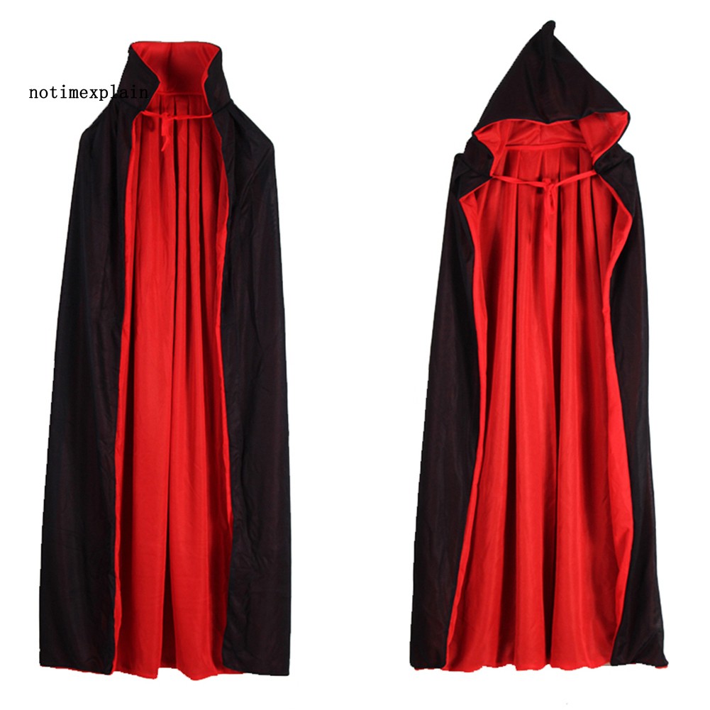 Best Halloween Kids Hooded Witch Wizard Vampire Cloak Cosplay Costume Cape Gown Robe Shopee Singapore - vampire cloak roblox