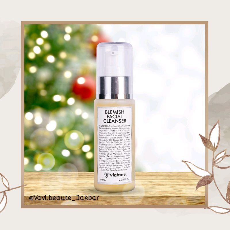 blemish facial cleanser