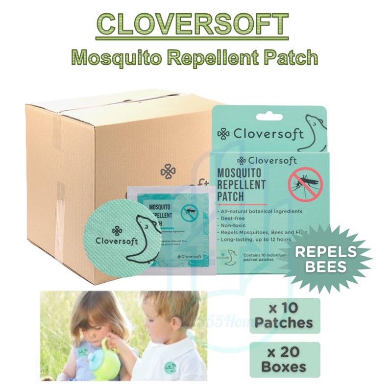 Cloversoft Mosquito Patch and Garden Insect Repellent / Repel