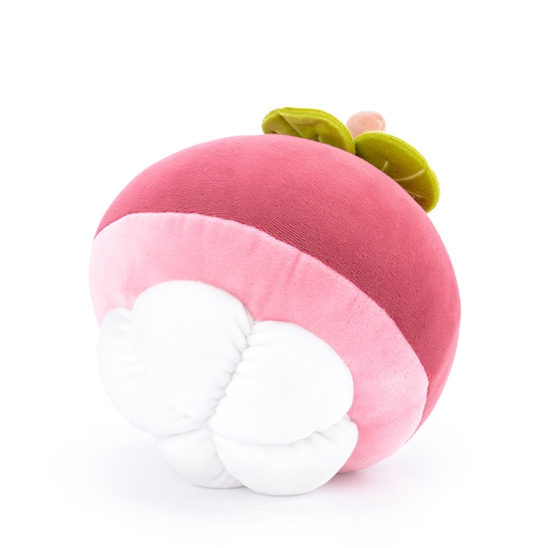 peach fruit plush