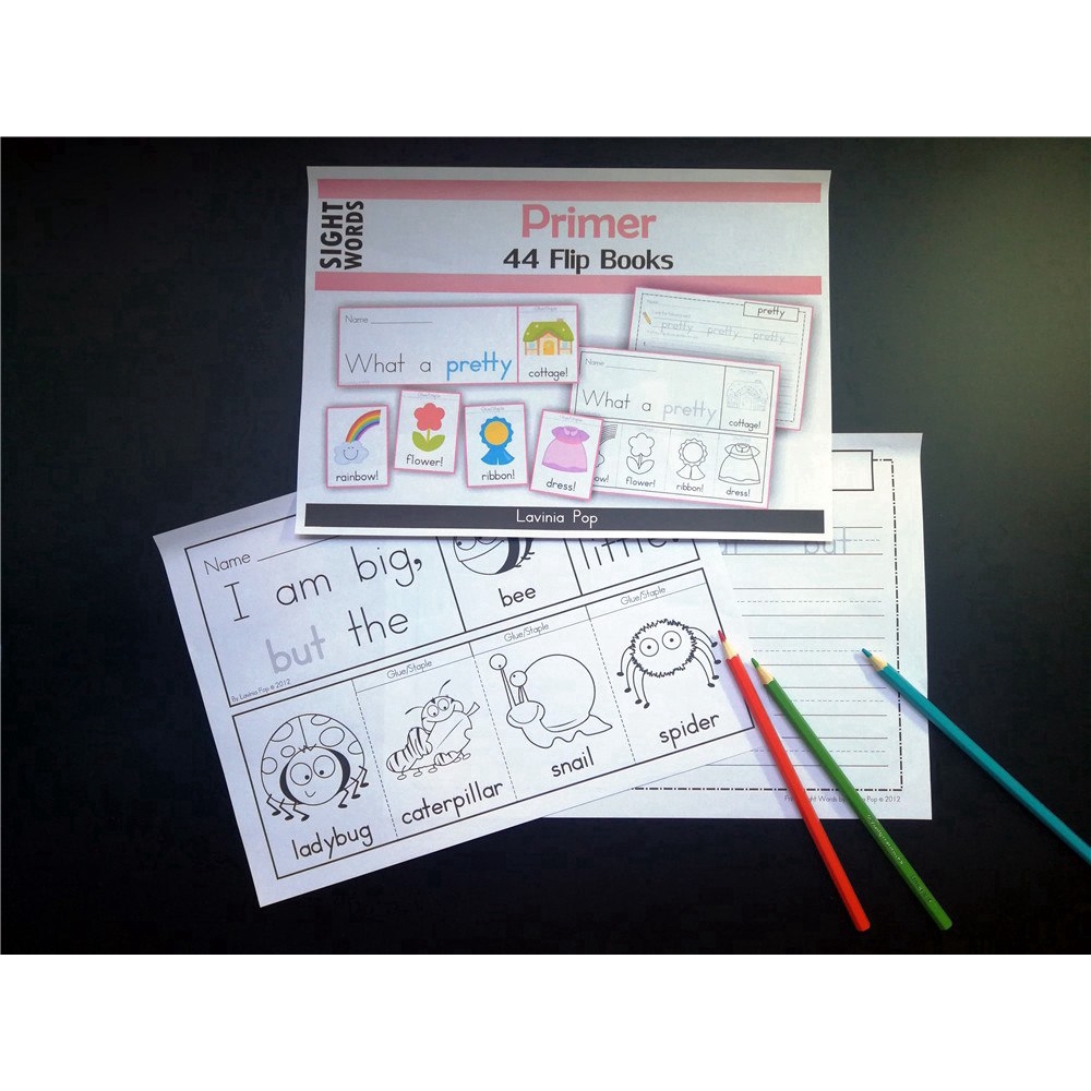 Grade 1 homework flip books 07 image