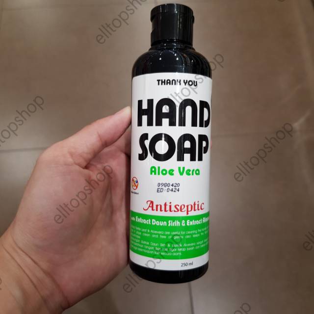 Hand SOAP / SOAP Washer THANK YOU ALOE VERA Antiseptic 250ml BPOM
