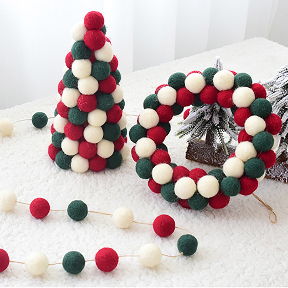 mini christmas garland