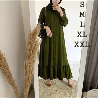 Bella Gamis Moscrepe 8 Colors/Muslimah Dress/Gamis