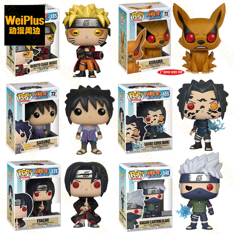 naruto sasuke funko pop