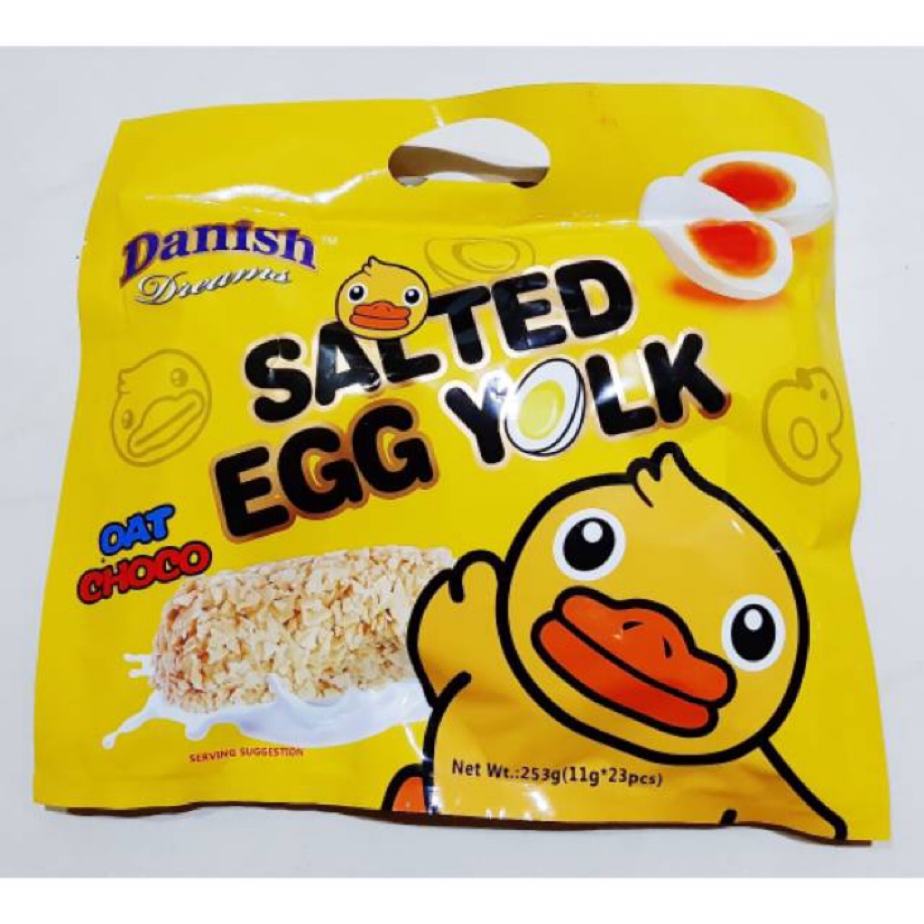 [SG SALE] Delicious! Danish Salted Egg Yolk Oat Choco 260gm Shopee