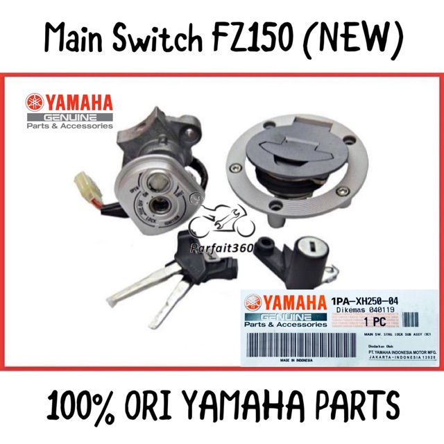 yamaha fz key set