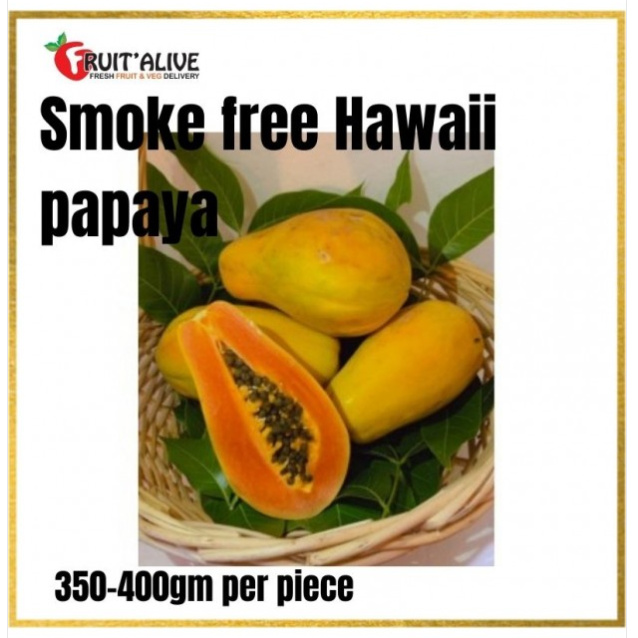 Smoke Free Hawaii Papaya Malaysia 350 400g Shopee Singapore