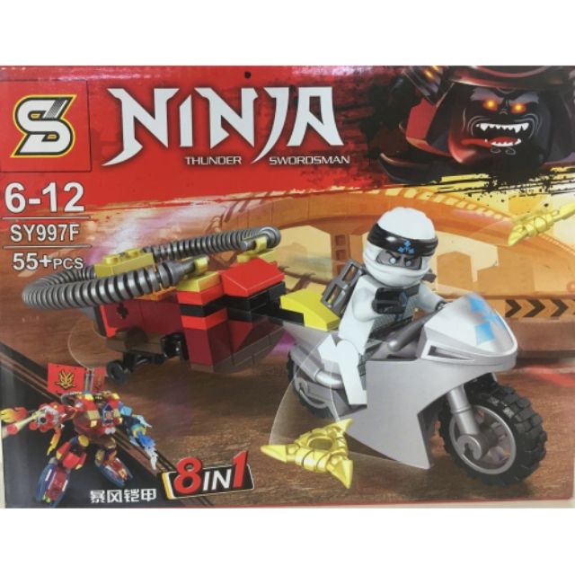 Shop Malaysia Ninja Thunder Swordsman Lego Bricks Shopee Singapore