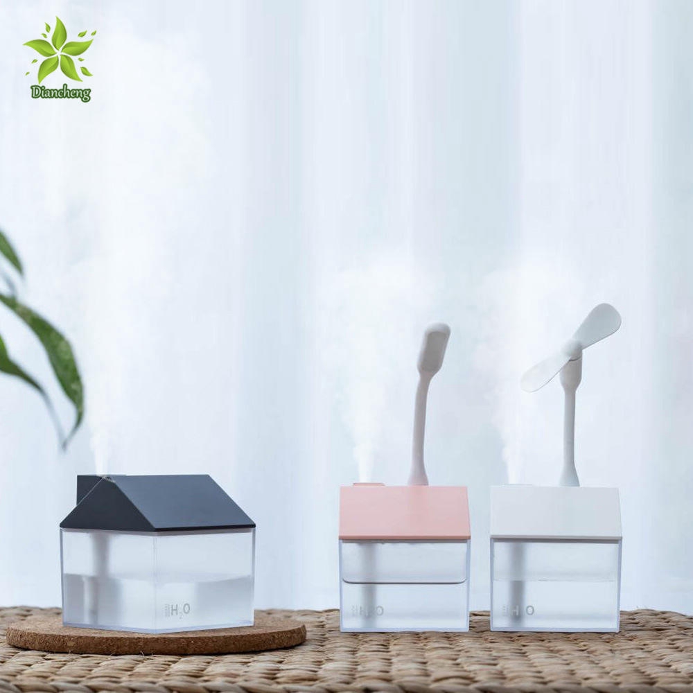 Humidifier Small House Office Desk Usb With Battery Household