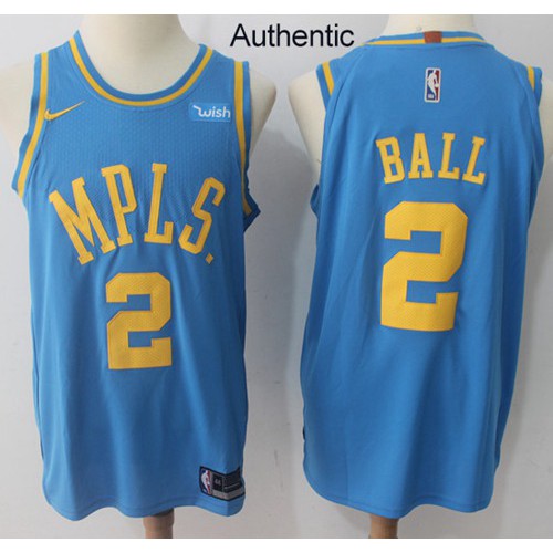 authentic lonzo ball jersey