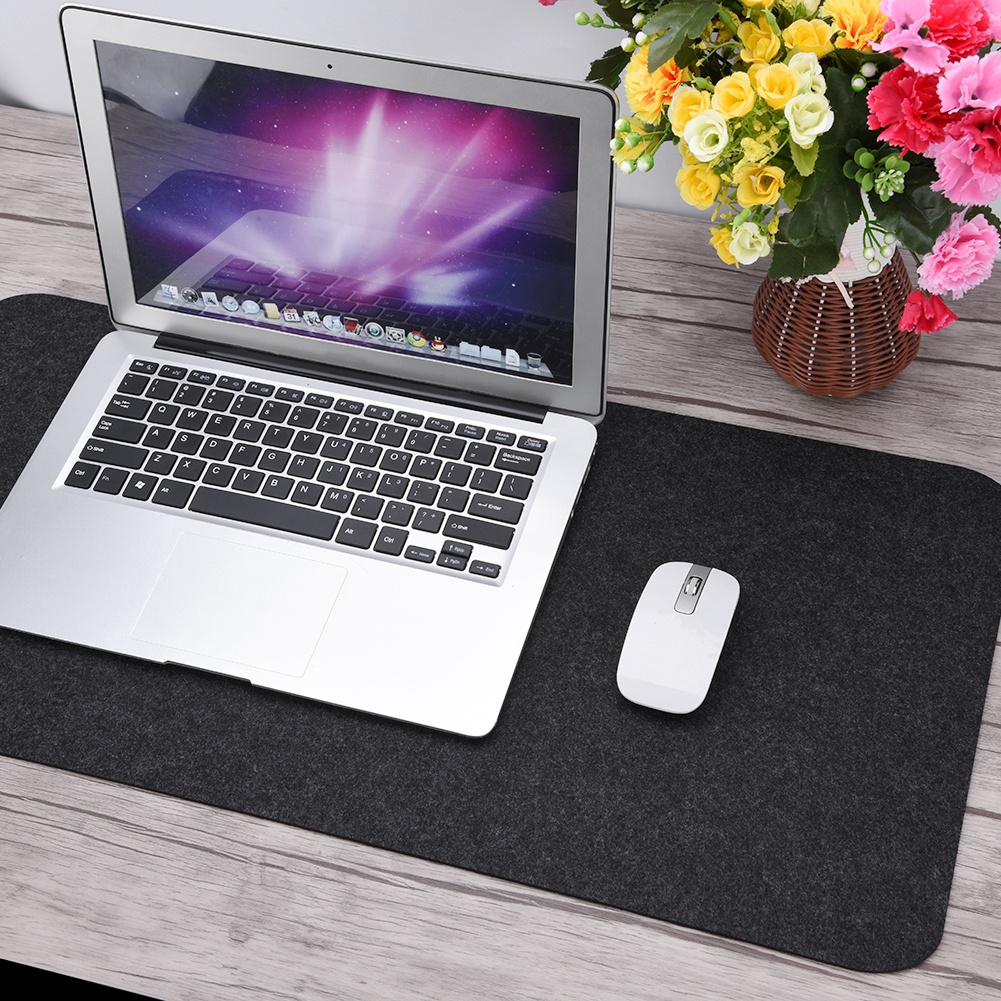 Felts Table Computer Pc Mouse Pad Office Desk Laptop Mat Anti