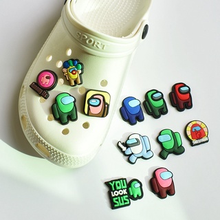 Image of Jibbitz Pins Charm Among Us PVC Soft Rubber Shoe Shoe Decoration Accessories