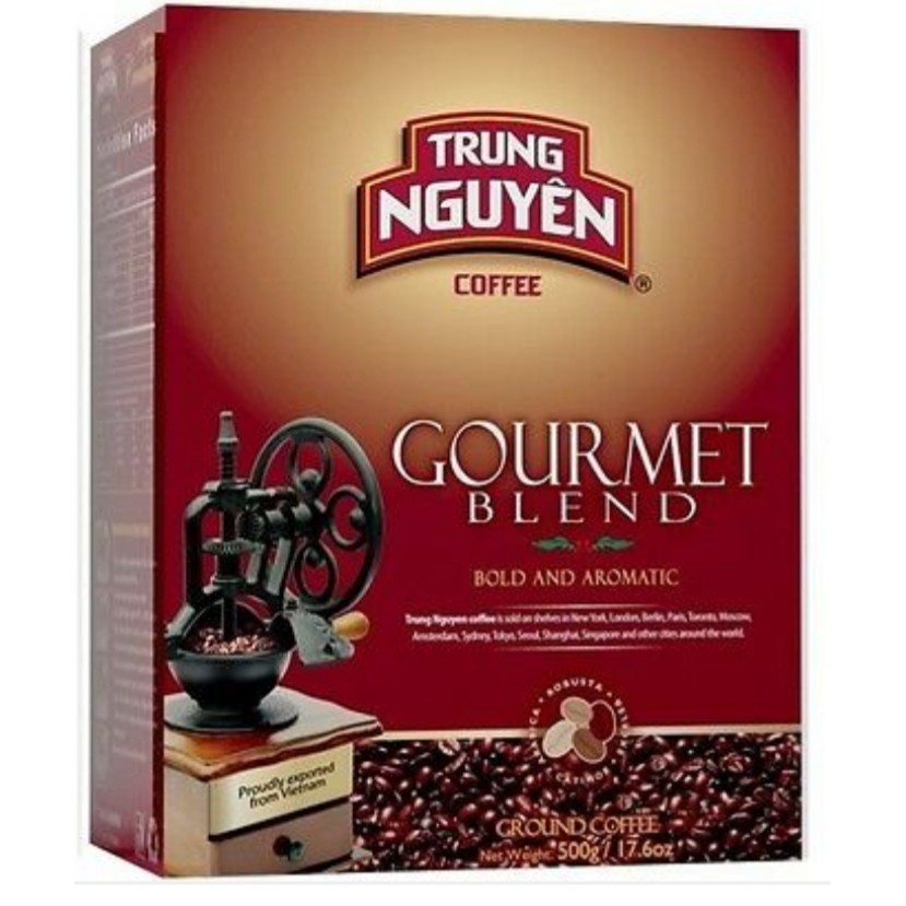 Gourmet Blend, Vietnamese coffee powder, Trung Nguyen drip coffee