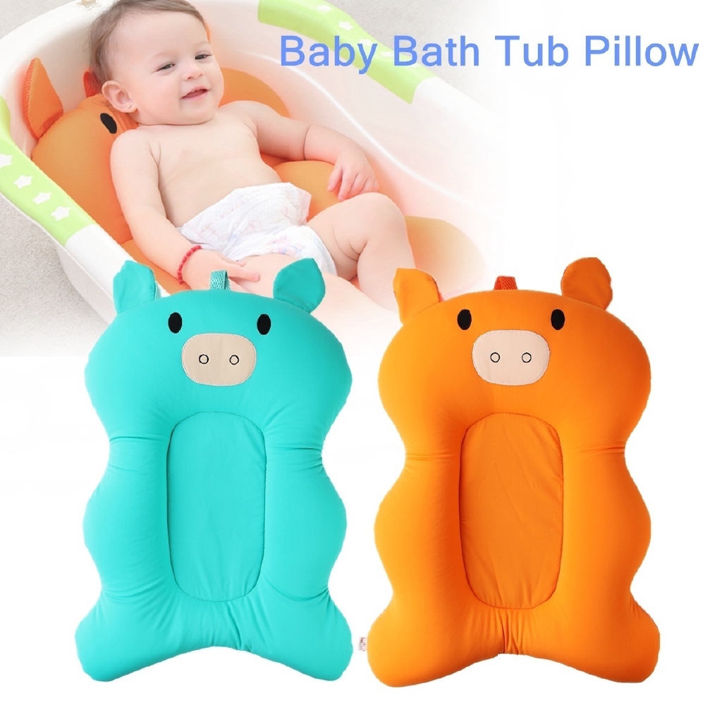 Soft Baby Bath Pillow Pad Infant Lounger Air Cushion Floating