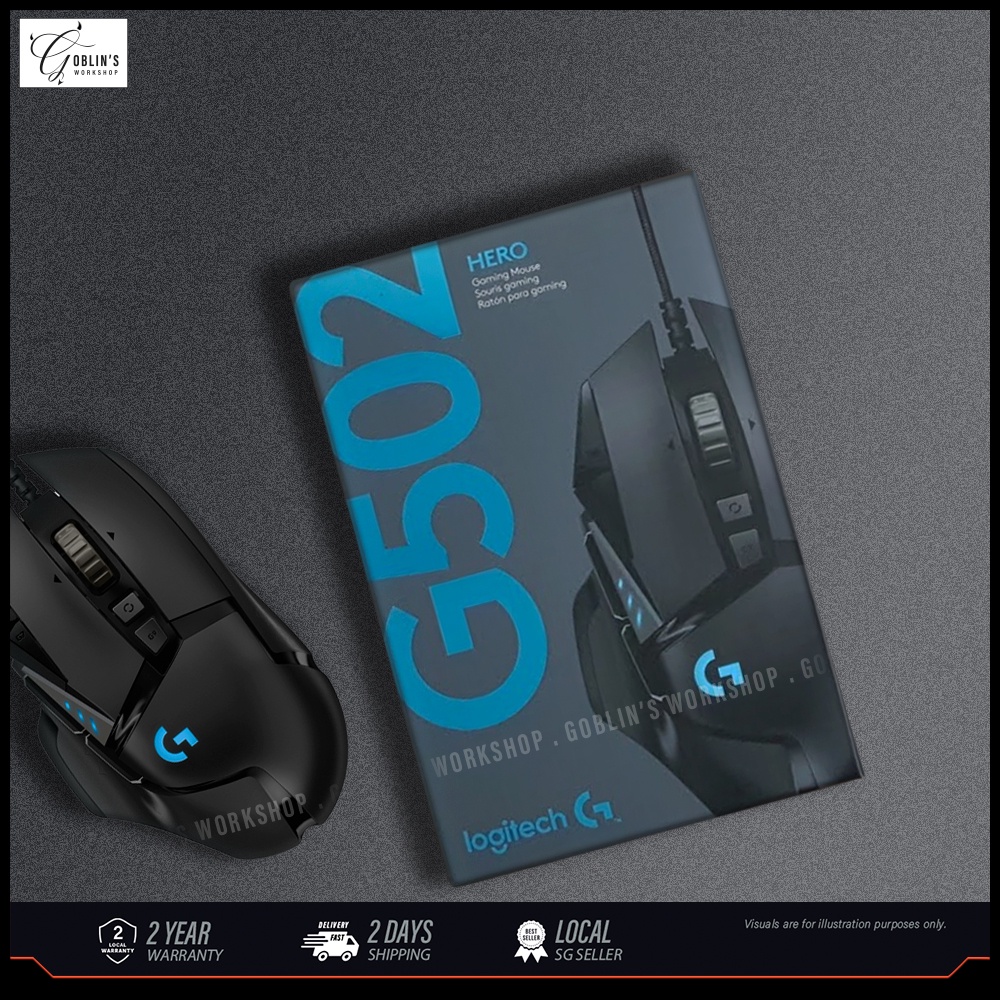 Logitech G502 Box