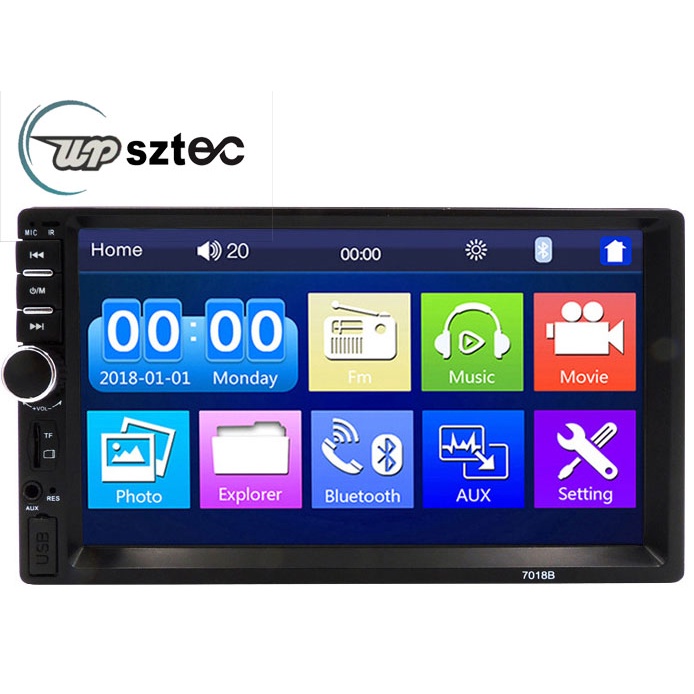 mp5 Car 7018B 7010 7"Inch Double 2 DIN Car FM Stereo Radio Bluetooth