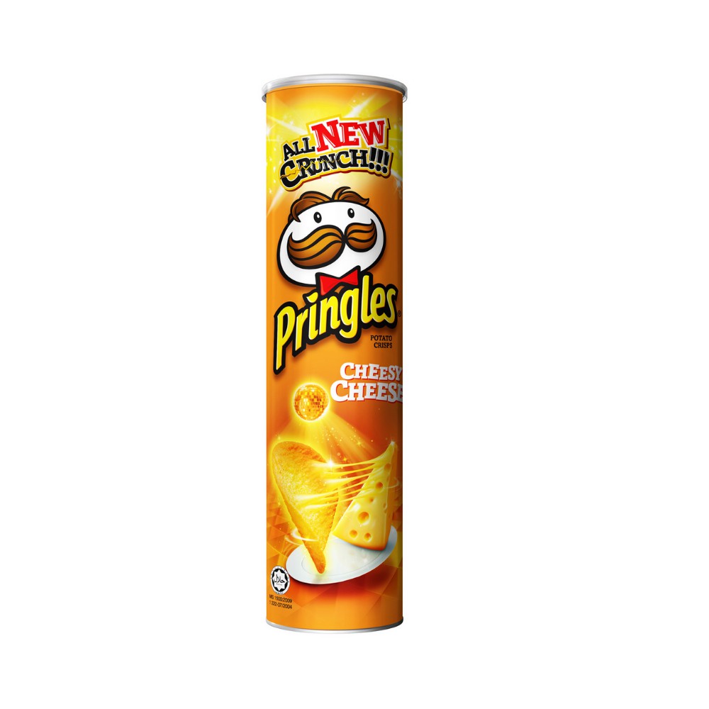 Pringles Cheesy Cheese Potato Crisps Chips (US Imported) (158g x 14 ...