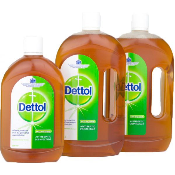 100 Dettol Original Highly Concentrated Fresh Antiseptic Liquid Disinfectant Cleaning (550 ml