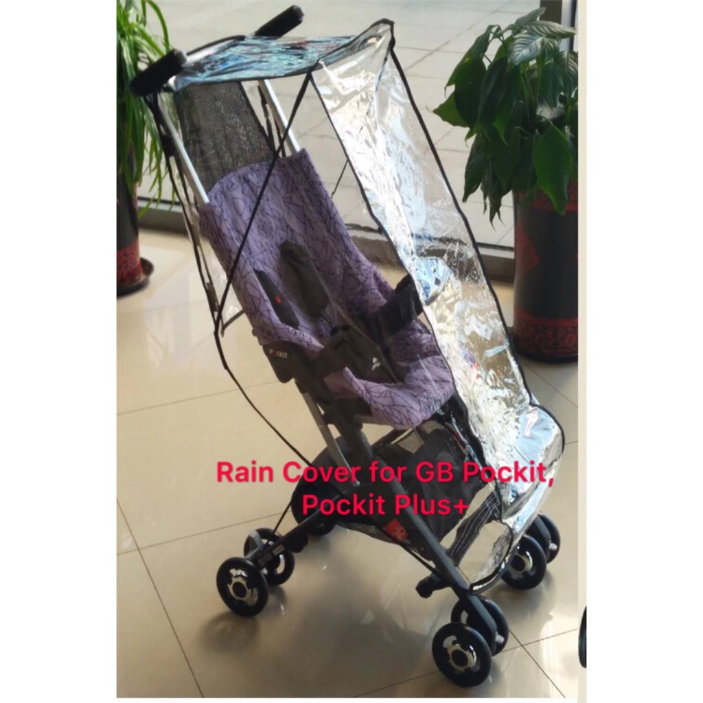 gb pockit plus stroller rain cover