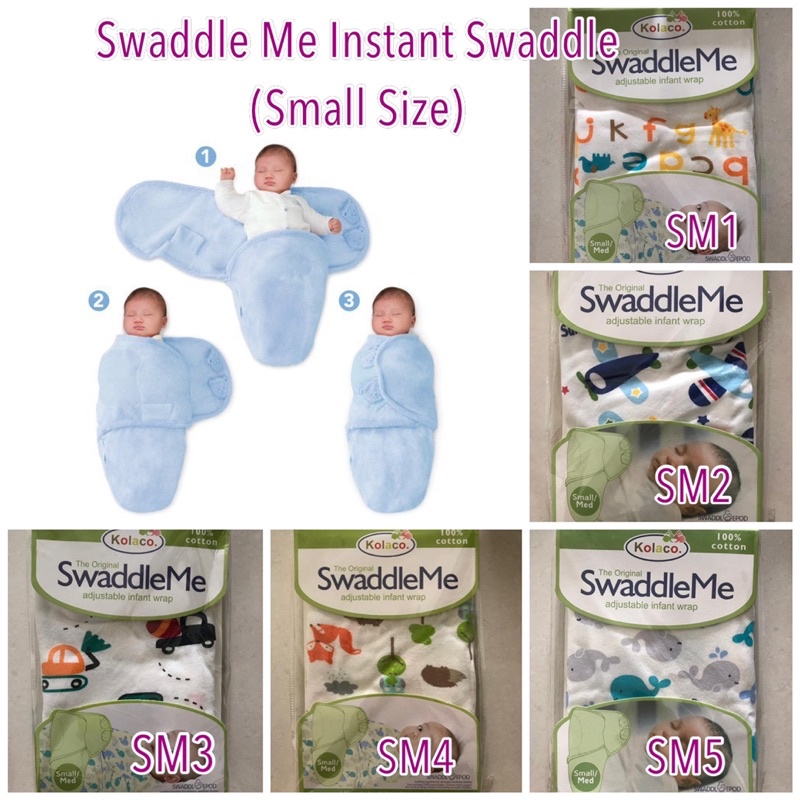 [SG SELLER] Summer Swaddle Me Instant Swaddle Shopee Singapore