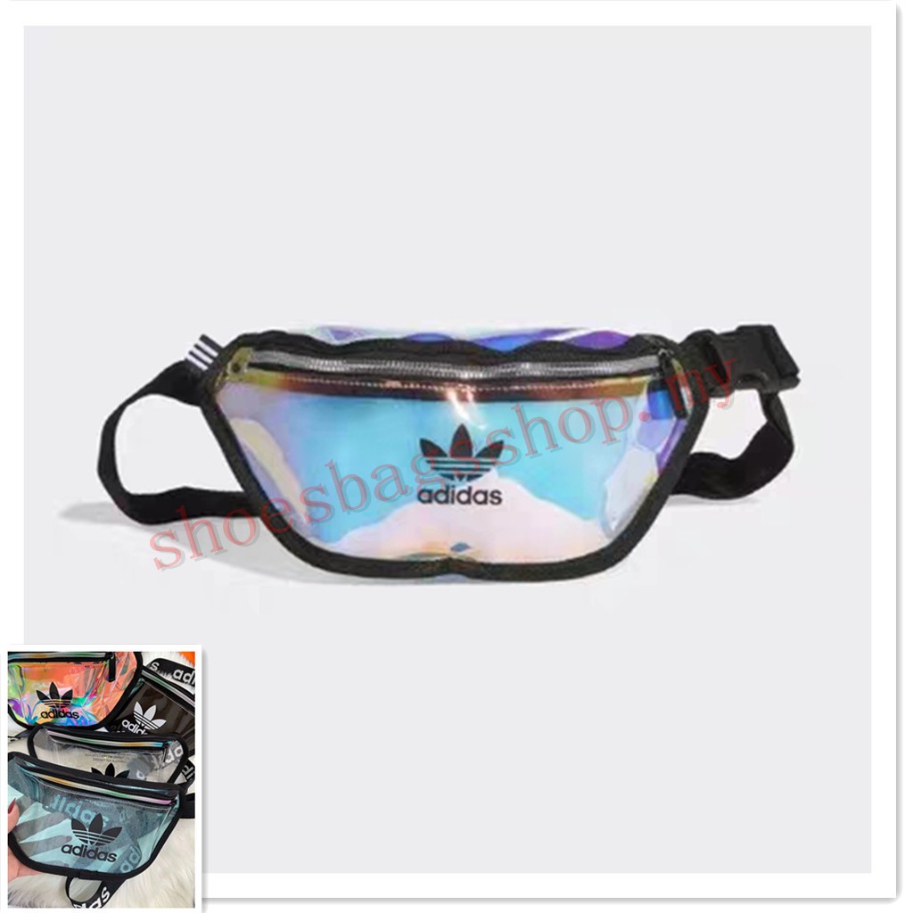 adidas transparent sling bag