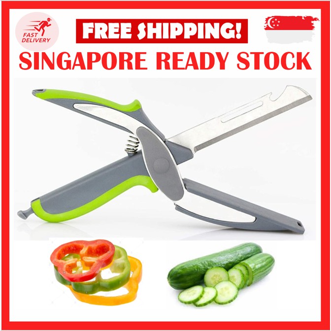 KITCHEN SCISSORS WITH CUTTING BOARD KITCHEN STAINLESS STEEL FOOD